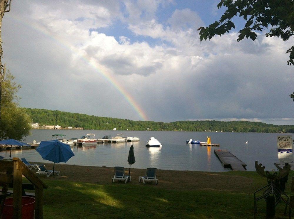 Red Eagle Family Campground Hotel Bancroft Buitenkant foto
